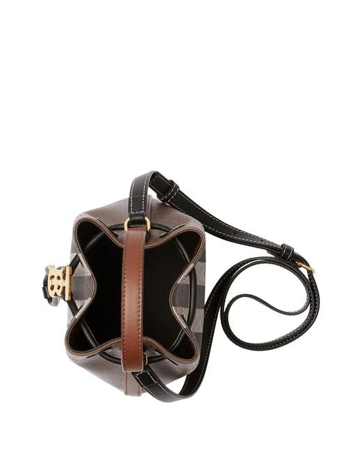 Burberry Brown Mini Tb Bucket Bag