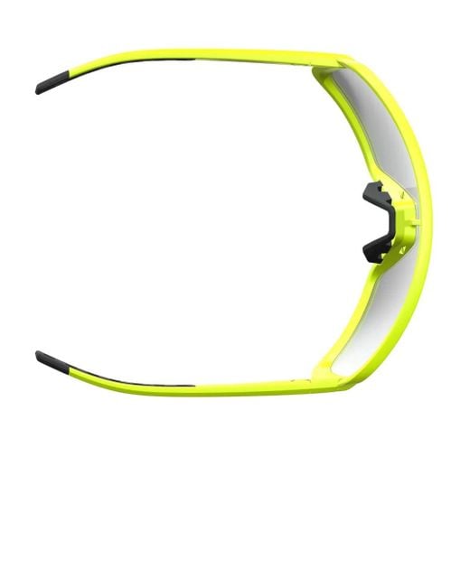 Scott Pro Shield Light Sensitive Zonnebril Met Schild Montuur in het Blue