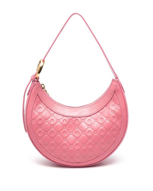 MARINE SERRE Pink Mini Eclips Shoulder Bag