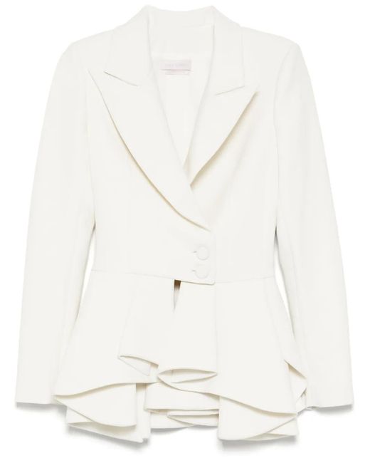 Saiid Kobeisy テーラード セット White