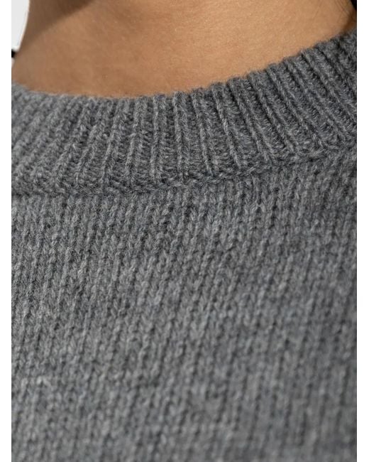By Malene Birger Gray Bradley Wool Sweater