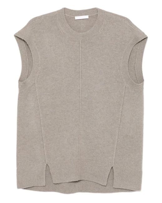 Helmut Lang Geborstelde Spencer in het Gray