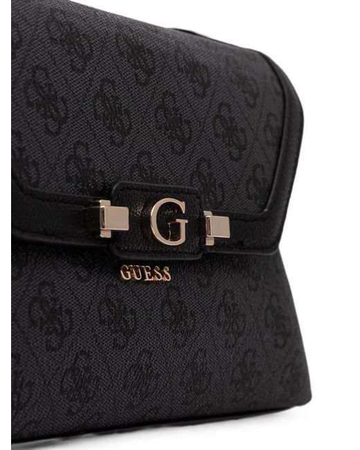 Guess Black Lindsey Shoulder Bag