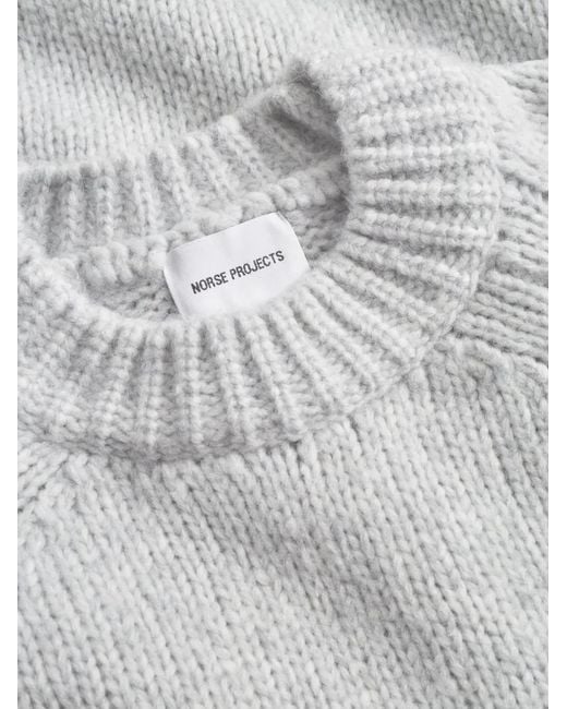 Norse Projects Pullover mit Rundhalsausschnitt in Gray für Herren