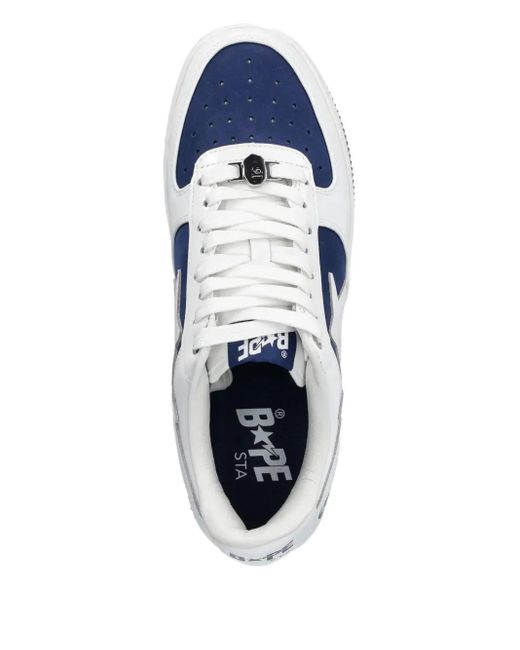 A Bathing Ape Blue Sta #6 Sneakers for men