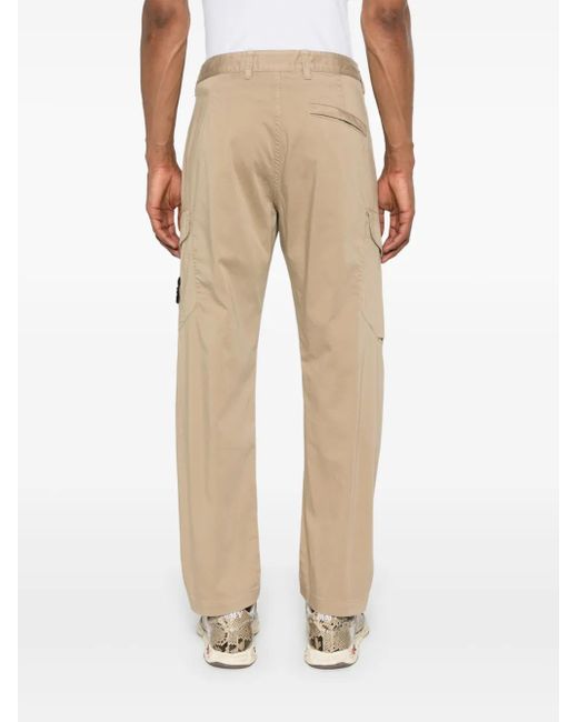 Stone Island Natural Trousers for men