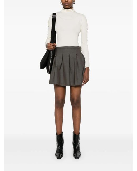 Pleats Please Issey Miyake Natural A Poc Cotton Mix Top