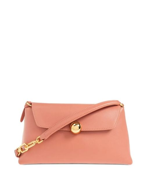 Furla Pink Mini Sfera Leather Tote Bag