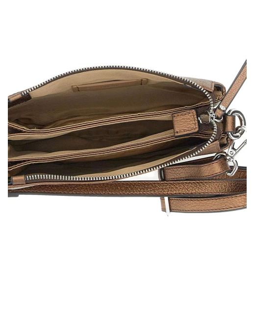 Gianni Chiarini Brown Leather Cross Body Bag