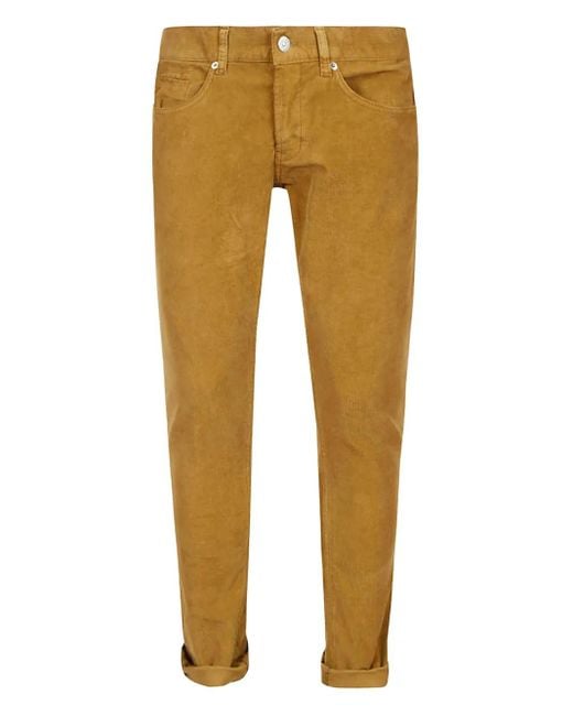 Dondup Natural Corduroy Five-Pocket Pants for men