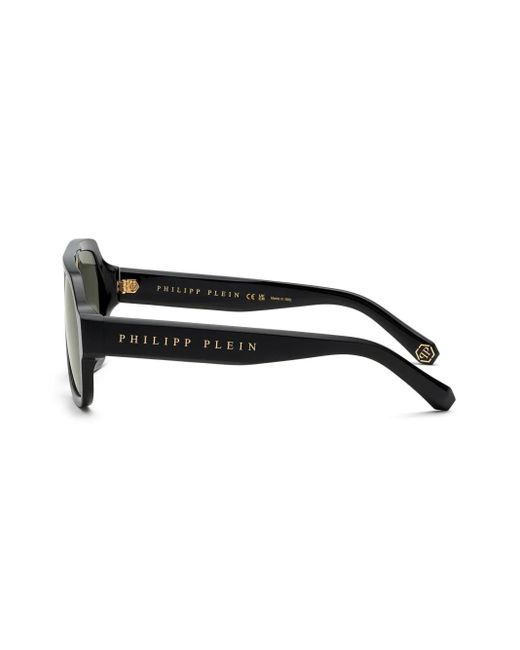 Philipp Plein Black Starlight Sunglasses for men