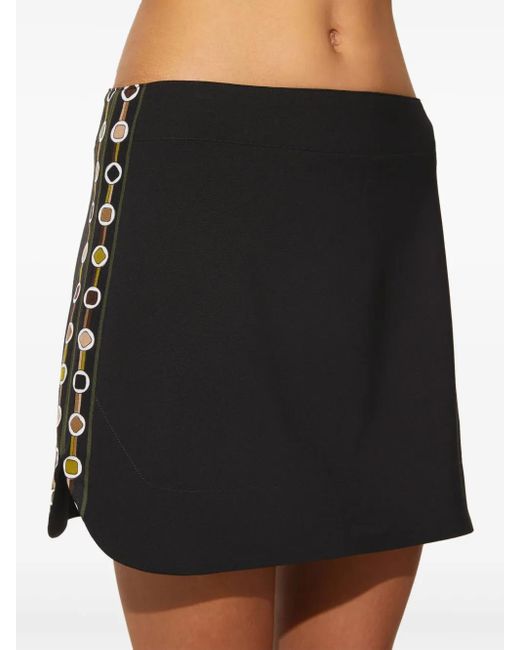 Falda con estampado Vivara Emilio Pucci de color Black