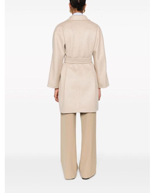 Max Mara Natural Cashmere Double-breasted Coat