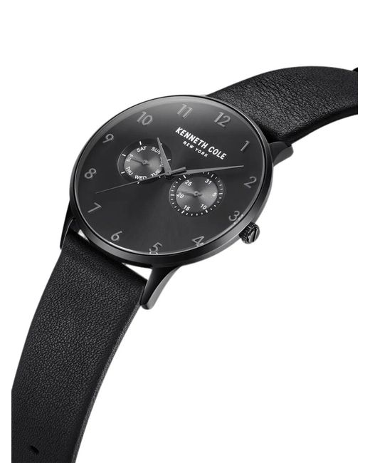 Kenneth Cole Gray Sunray Multi-Function 42Mm Watch for men