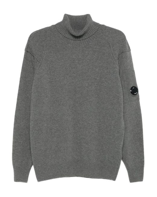 C P Company Pullover mit Rollkragen in Gray für Herren