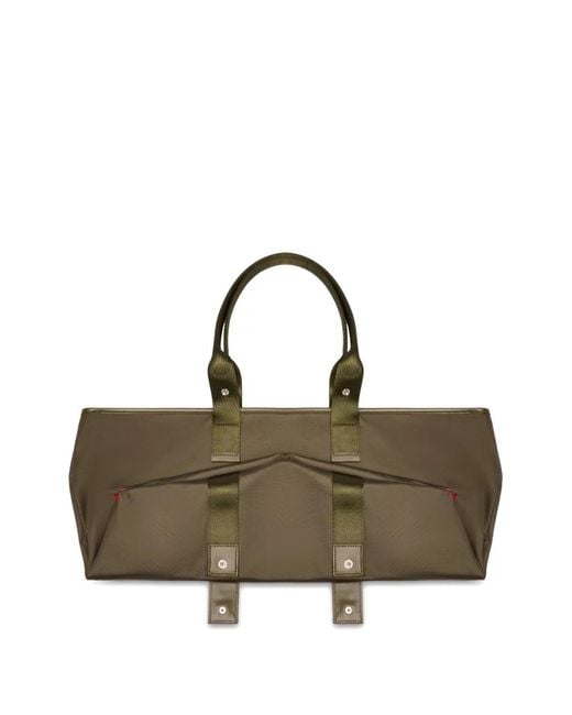 Lancel Natural Mistral Rollable Tote Bag