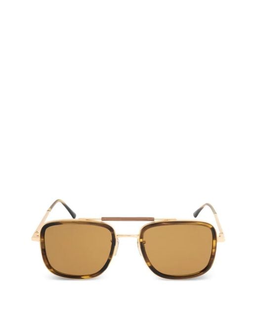 Givenchy Natural Lunettes De Soleil À Monture Carrée Day for men