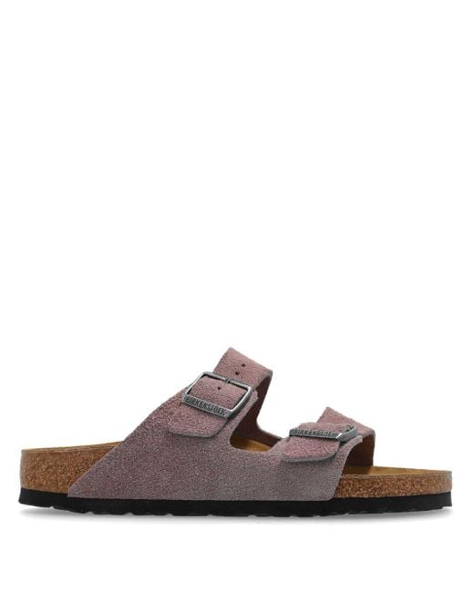 Birkenstock Brown Arizona Suede Sandals