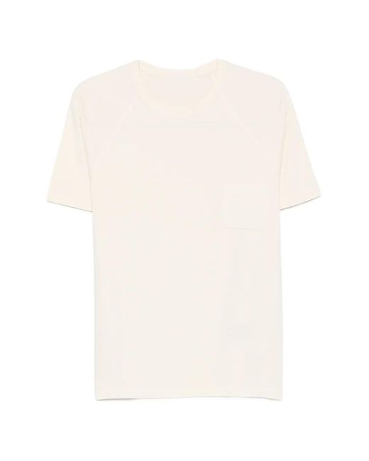 Fortela White Chest-Pocket T-Shirt for men
