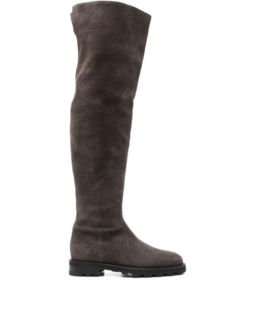Roberto Festa Brown Luz Suede Over-The-Knee Boots