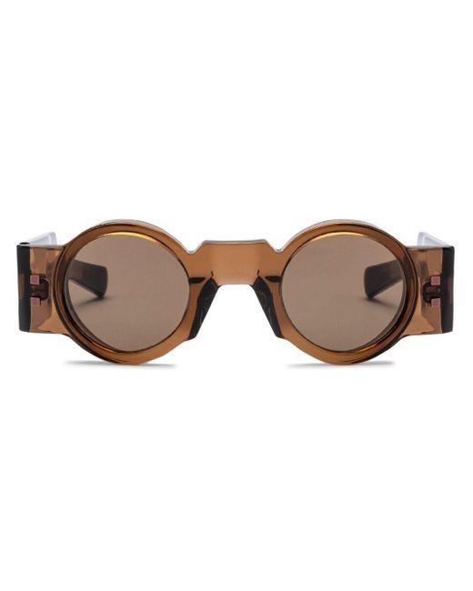 BALMAIN EYEWEAR Brown Olivier Round-frame Sunglasses