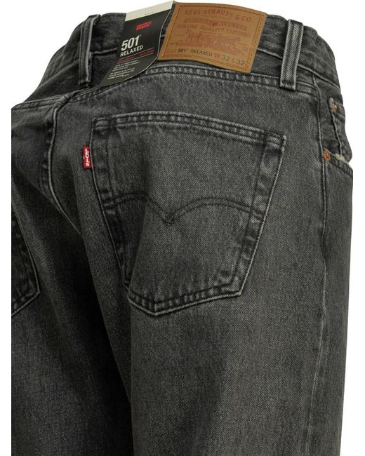 Vaqueros 501 Levi's de hombre de color Gray