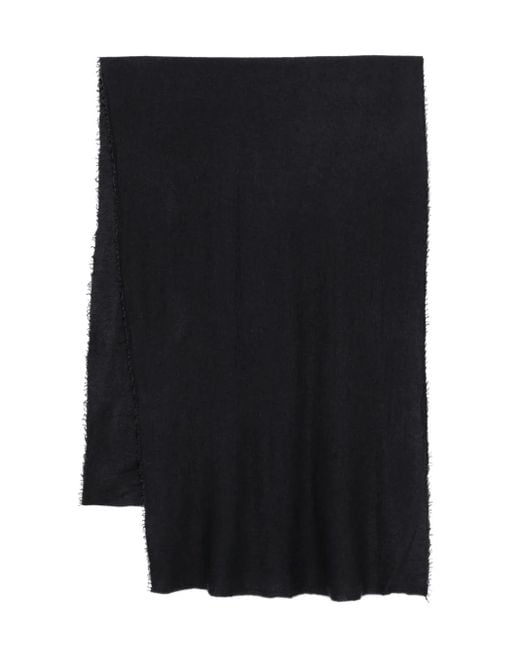 Faliero Sarti フレイド スカーフ Black