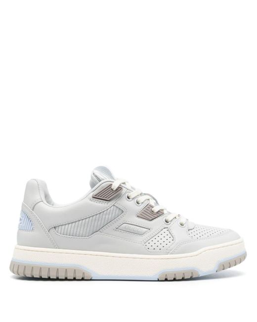 Gucci White Panelled Low-top Sneakers