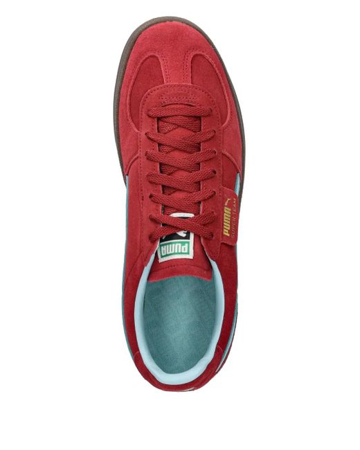 PUMA Red Super Team Suede Sneakers for men