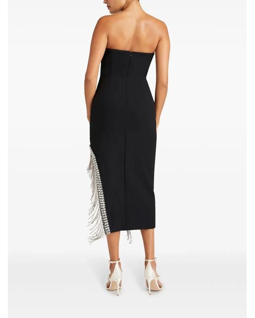Cinq À Sept Black Sammy Midi Dress