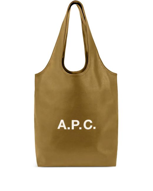 Bolso shopper Ninon pequeño A.P.C. de color Metallic