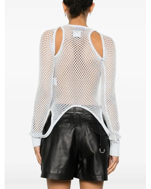 Off-White c/o Virgil Abloh White Paneled Top