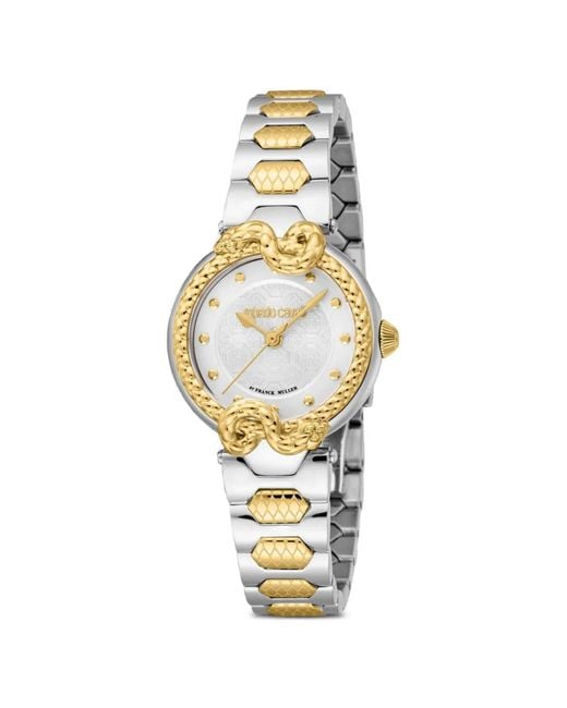 Roberto Cavalli Metallic By Frank Muller Snake Core 28Mm Watch