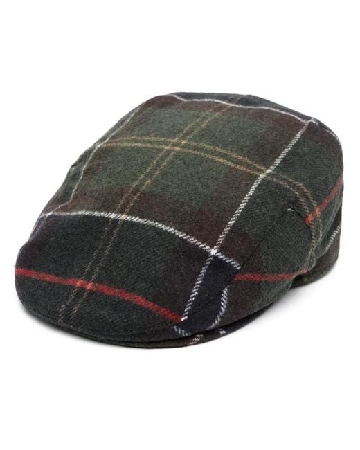 Barbour Gallingale Schiebermütze Mit Schottenkaro in Gray für Herren