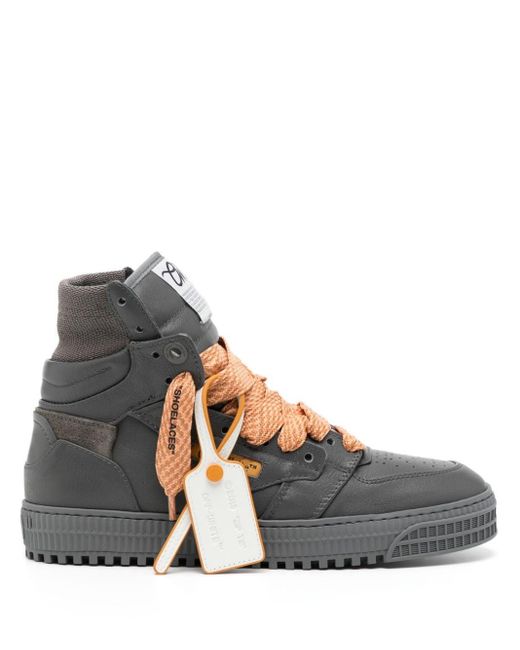 Off-White c/o Virgil Abloh Gray 3.0 Off Court High-top Sneakers for men