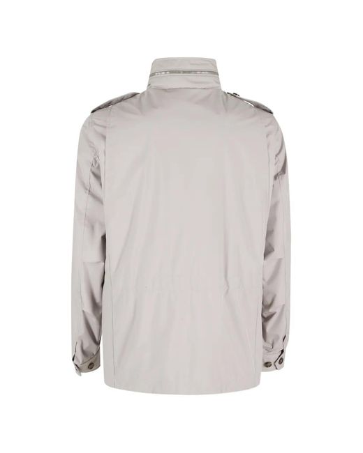 Moorer Gray Patch Pocket Jacket for men