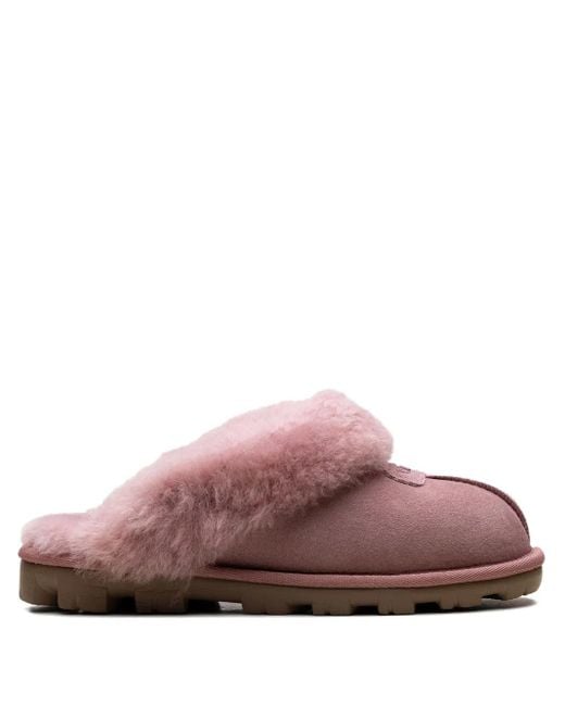 Ugg Coquette Pantoletten mit "Pink Dawn"-Print