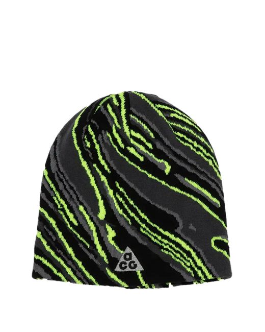 Nike Green Acg Peak 'Big Bend' Beanie