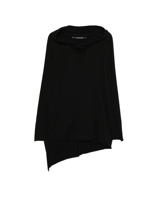 Julius Black Hoodie Top for men