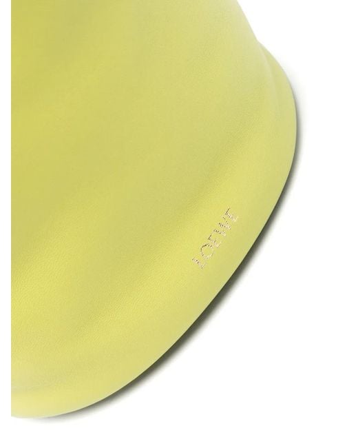 Loewe Yellow Flamenco Purse Bucket Bag