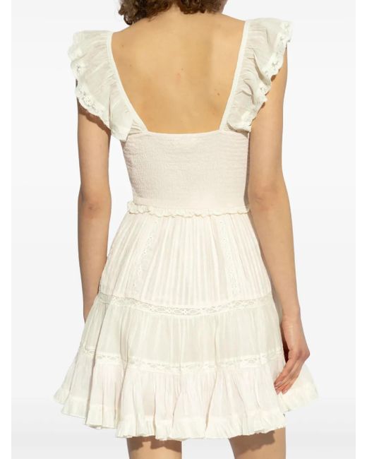 LoveShackFancy Natural Presline Dress