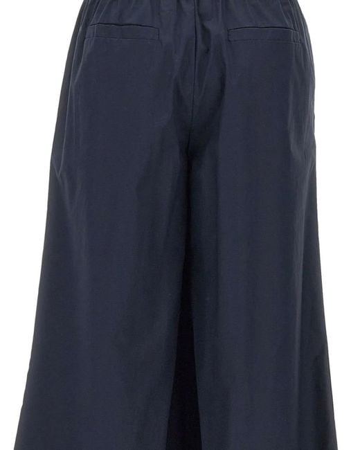 Pantalon Palazzo À Boutonnière Kaos en coloris Blue