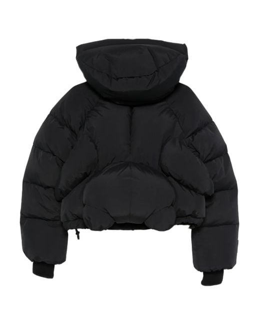 Undercover Black Doudoune Asymétrique