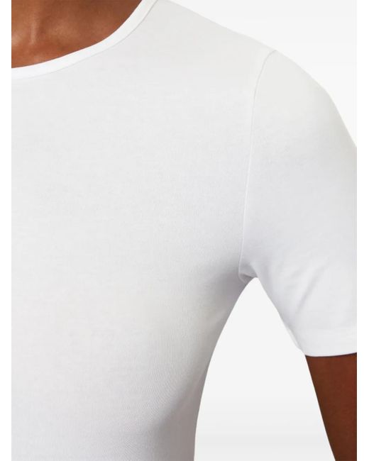 Marc O' Polo White Short-Sleeves Crew-Neck T-Shirt