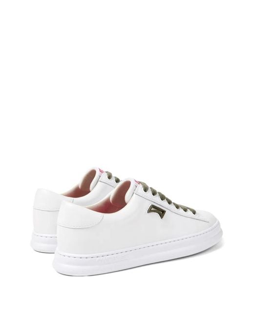 Camper White Runner Smooth Leather Four Sneakers