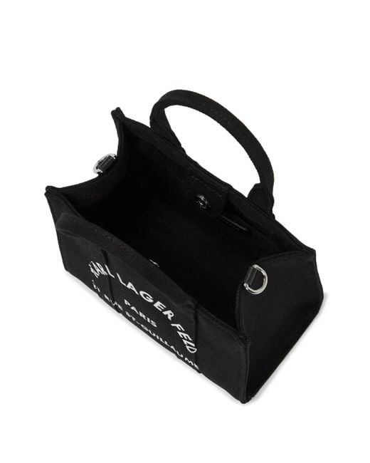 Karl Lagerfeld Rue St-guillaume ハンドバッグ Black