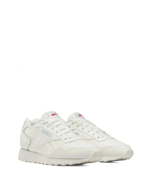 Reebok White Glide Sneakers