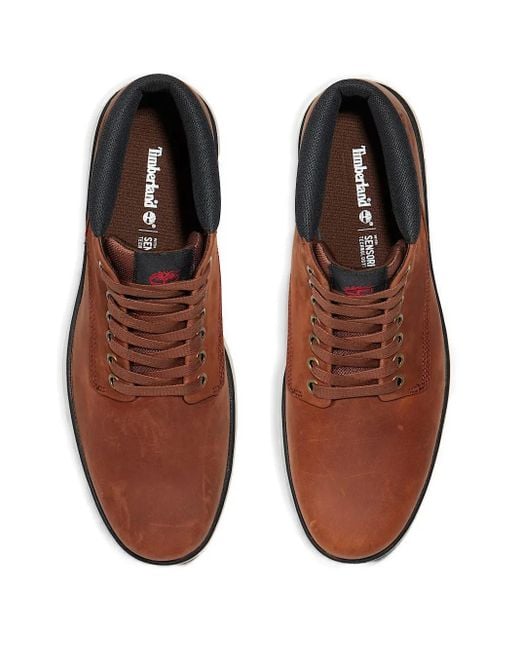 Timberland Brown Bradstreet Chukka Lace-Up Boots for men