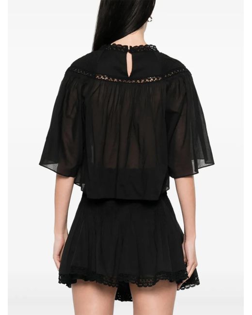 Top Garia di Isabel Marant in Black