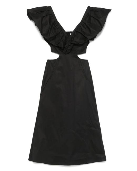 Vestido largo Eternal Jungle Johanna Ortiz de color Black